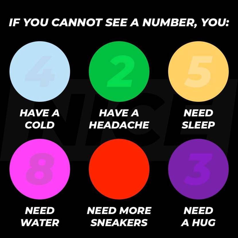 番号が見えなかったら、あなたは