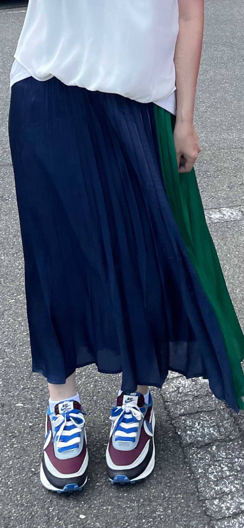 歩きやすくてお気に入り💙💜