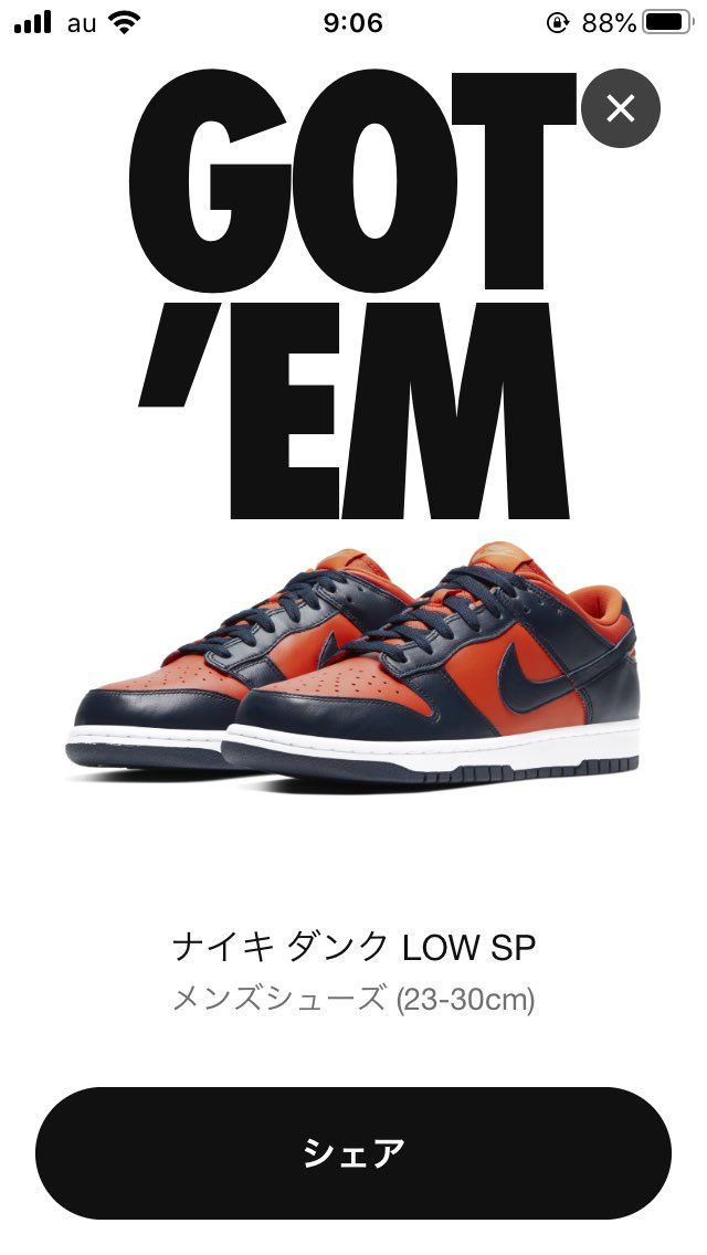 久しぶりのゴッテム！AJ1パイングリーン以来💦