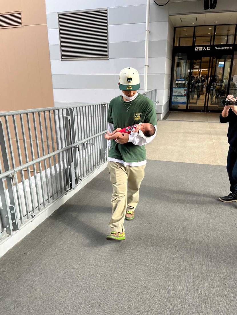 息子と初めてのお出かけ😜