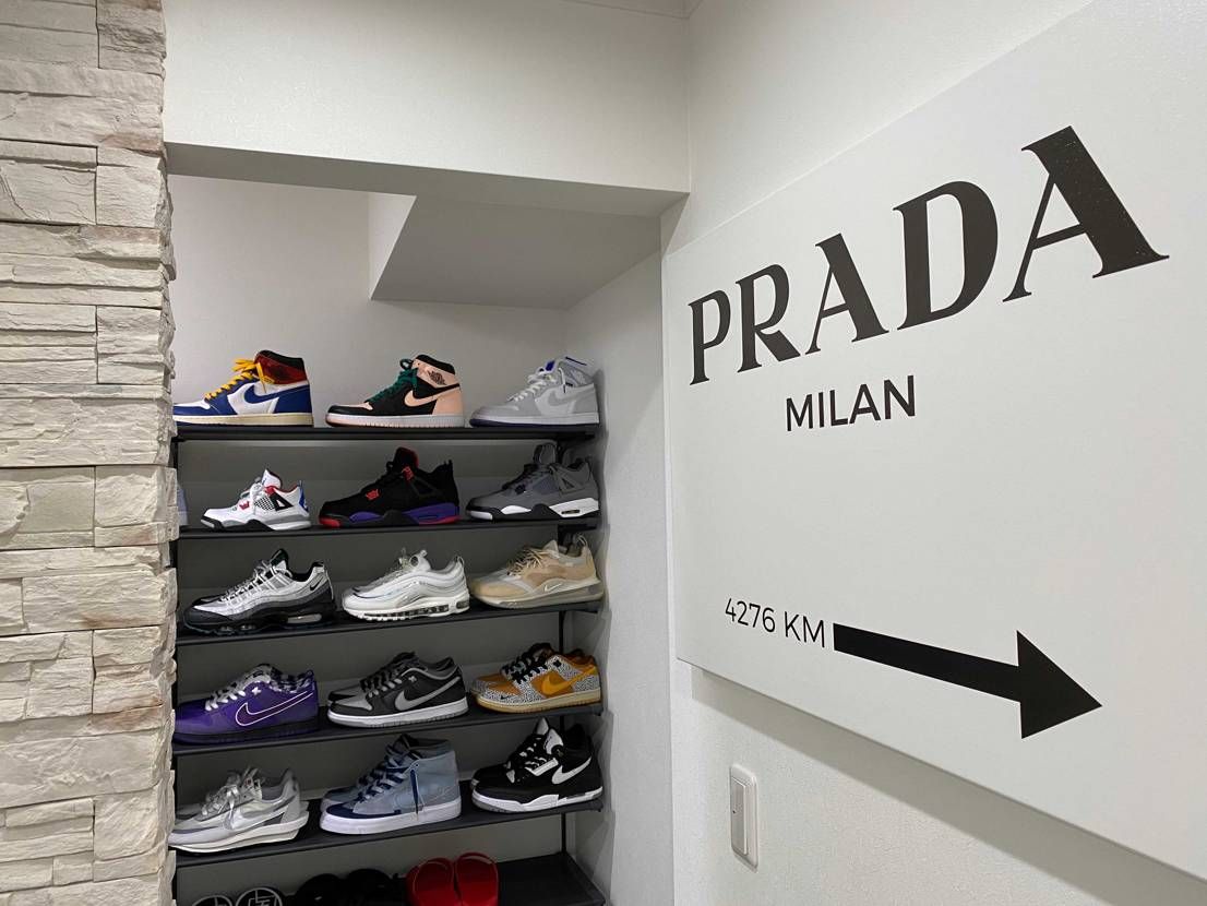 オリバーガルとスニーカー