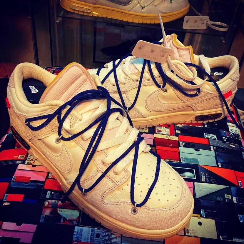 OFF-WHITE × NIKE DUNK LOW 1 OF 50 "18"
