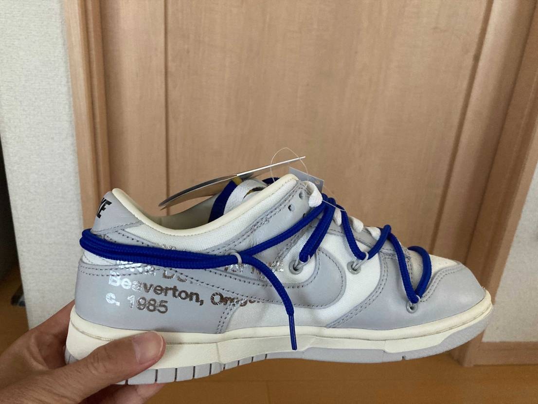 Lot48　シューレス変更青
なかなかヨキ