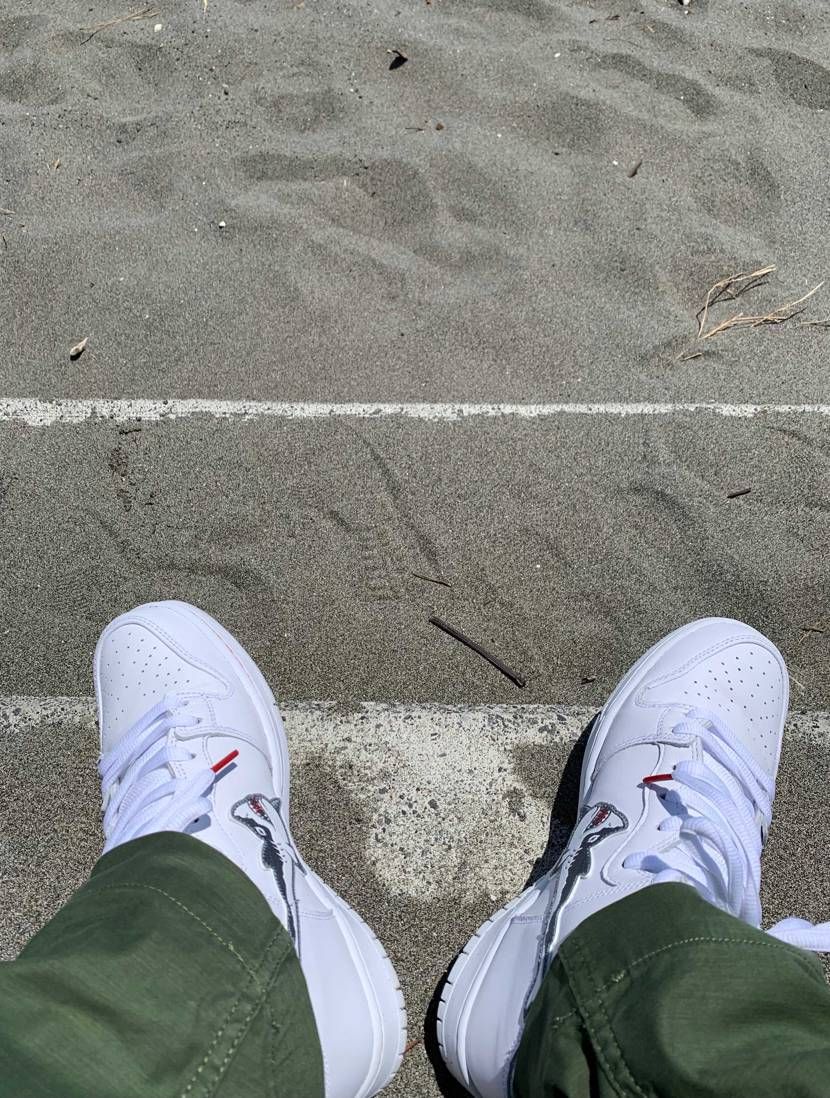 やっぱりコイツは海が似合う!🦈
潮風は気持ちがいいもんですねー