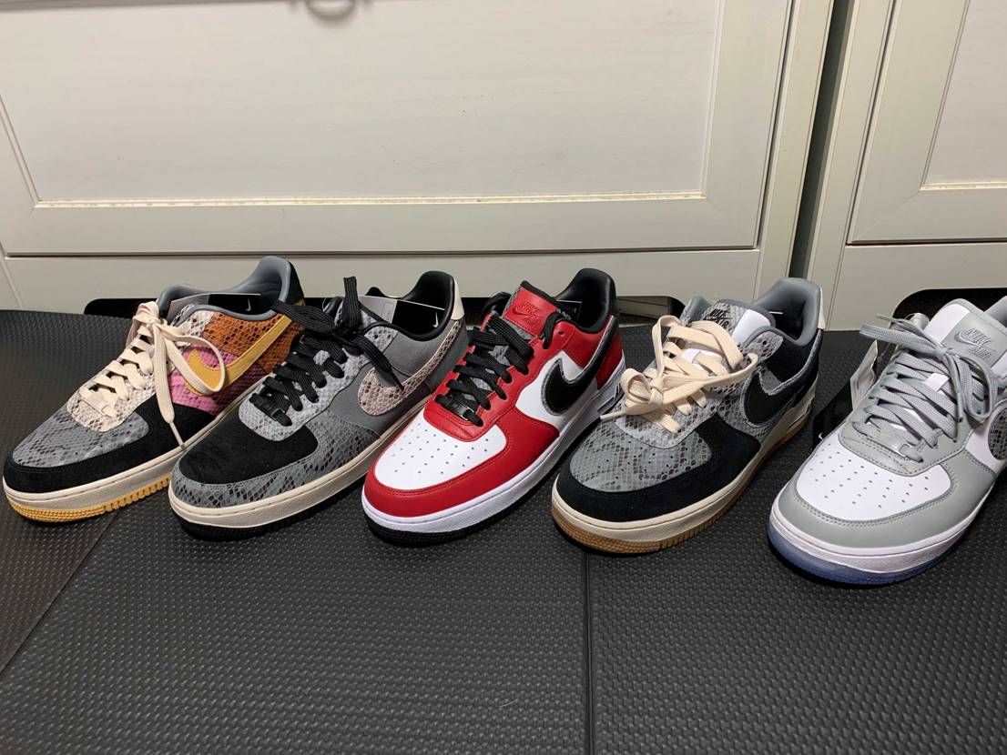 4月に頼んだAF1 unlocked BY YOUが届きまし