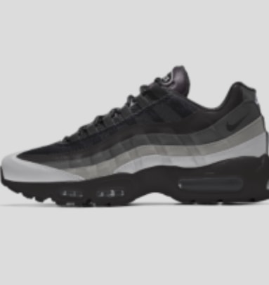 airmax95 アンロックド by you届きました。
