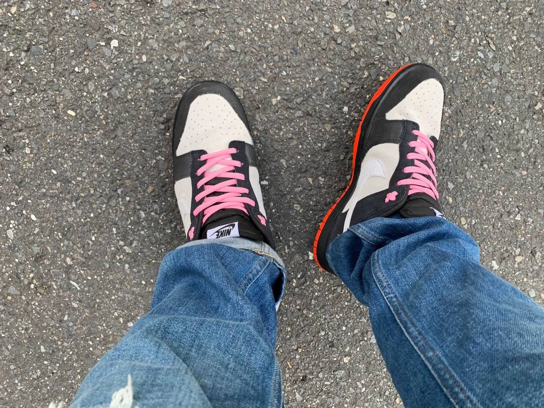 ダンク　BY YOU、染め終わったのでおろしました。
スエ