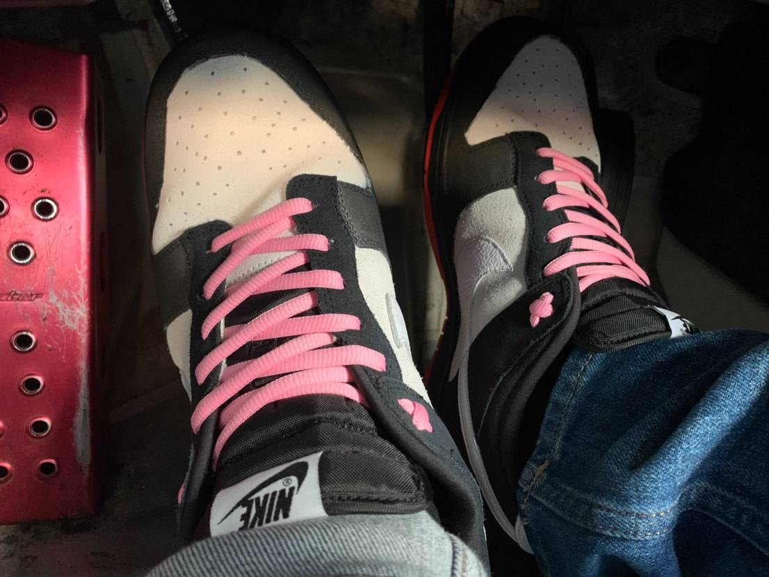 ダンク　BY YOU、染め終わったのでおろしました。
スエ