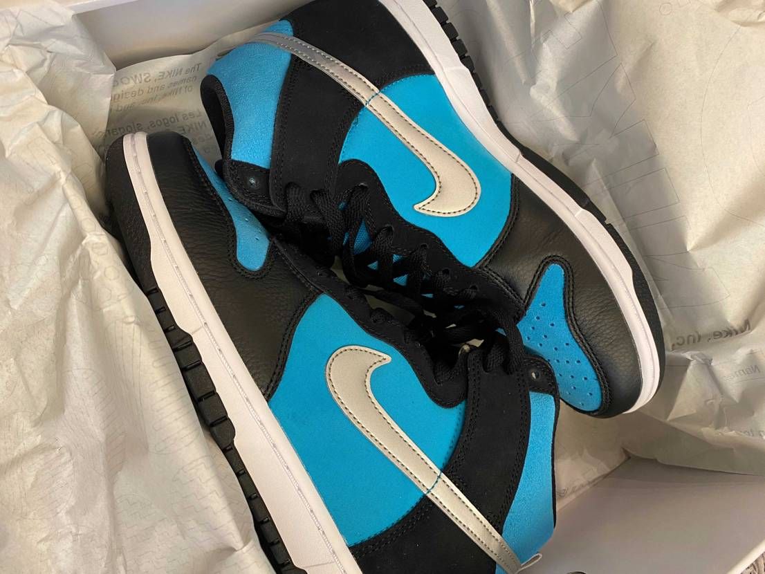 ダンクハイバイユー、一足目到着！

発売日に慌てて作ったので不安でしたが、実