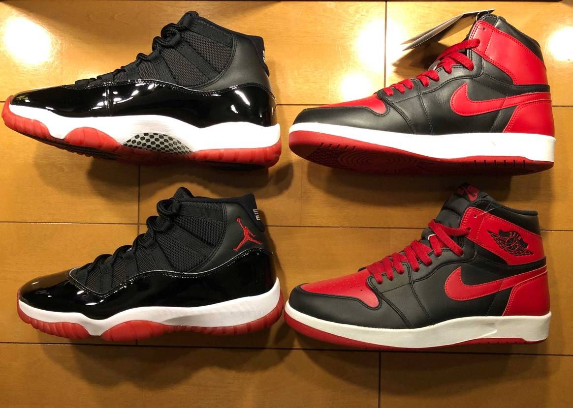 BRED好きです✨🧡①NIKE AIR JORDAN 11