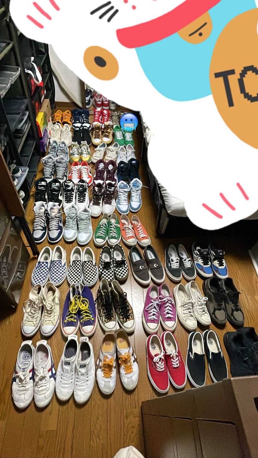 〜my sneaker collection〜
高校卒業して1年と五ヶ月程経ち
