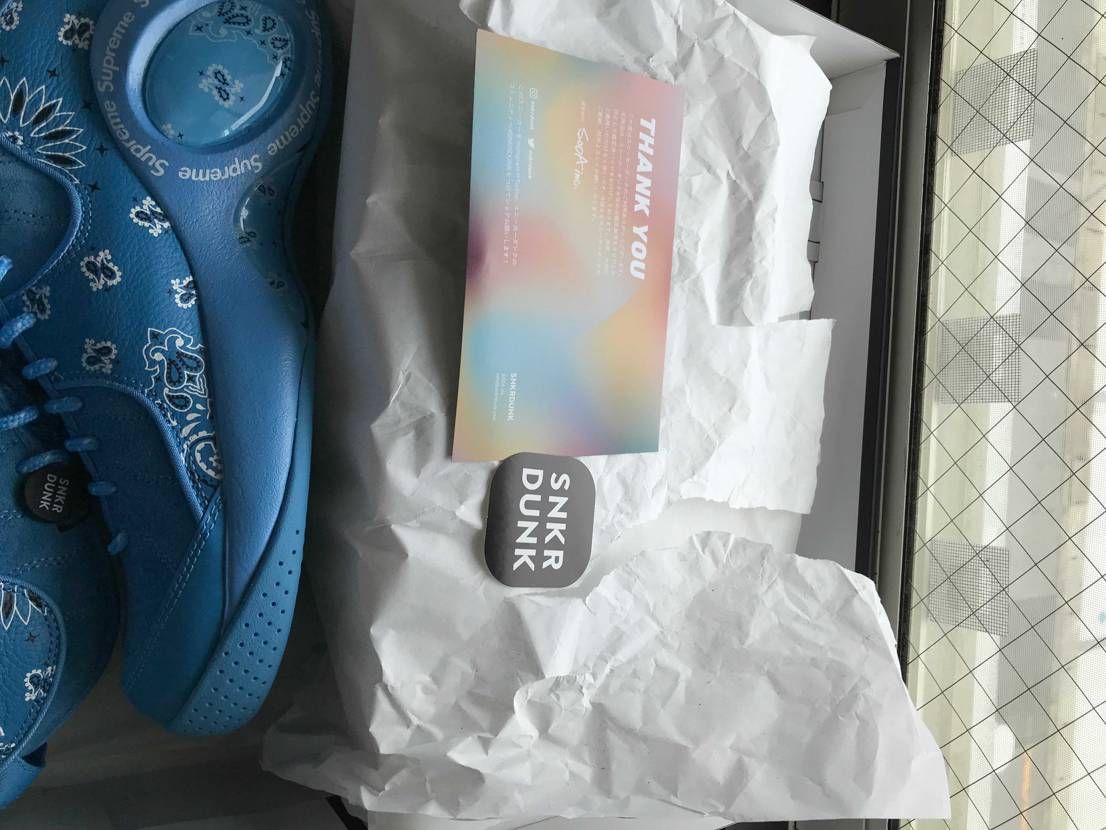 待ちに待ったsupreme zoom Airが届きました。
