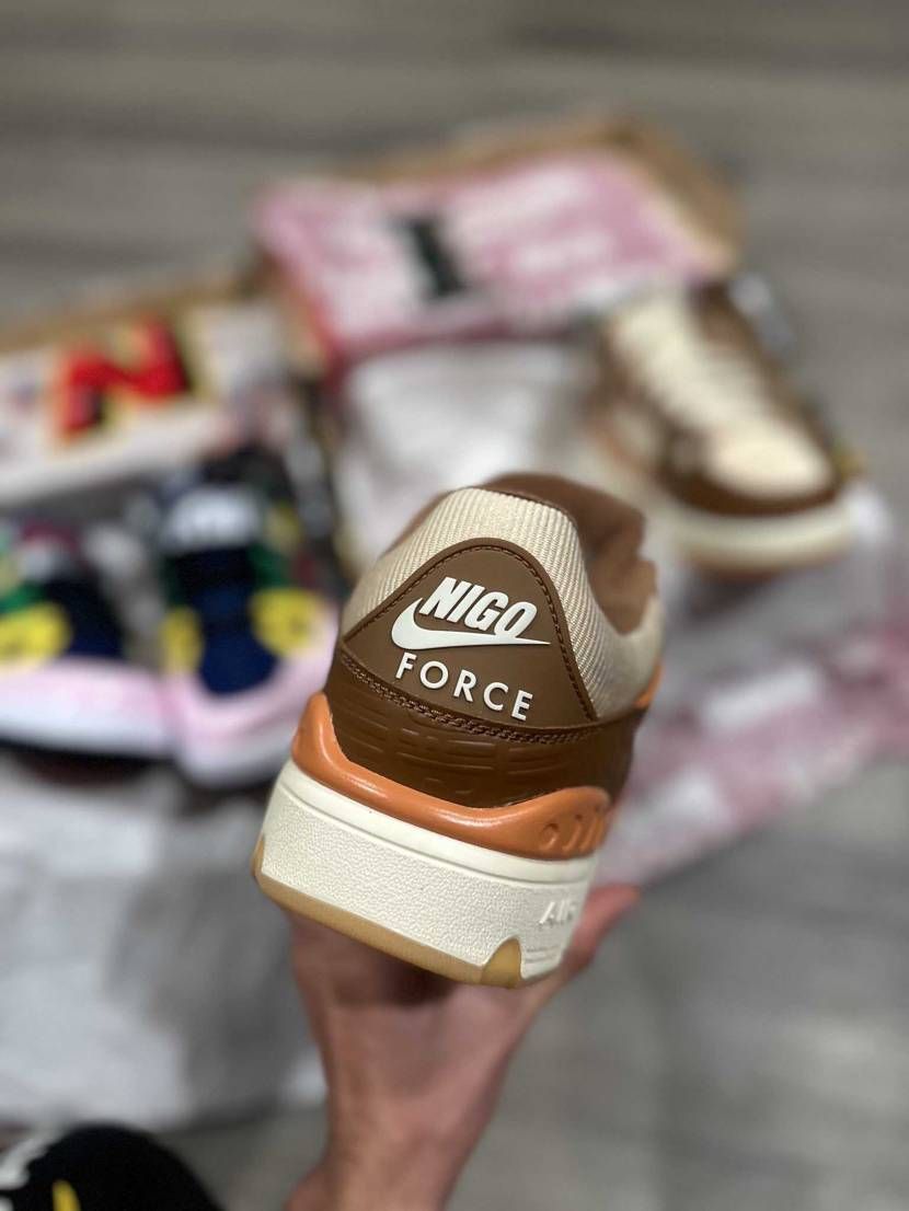 【実物画像】
NIGO x NIKE AIR FORCE 