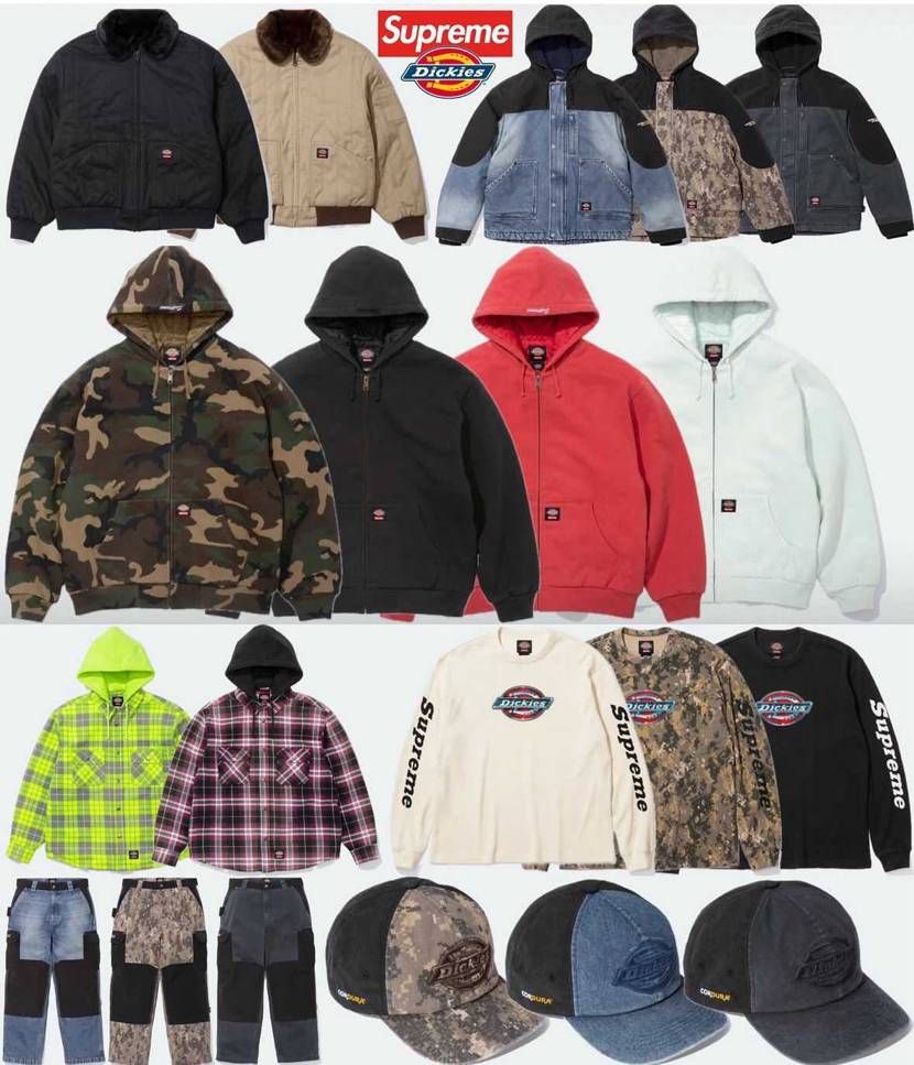 Supreme x Dickes
2025年9月20日発売
