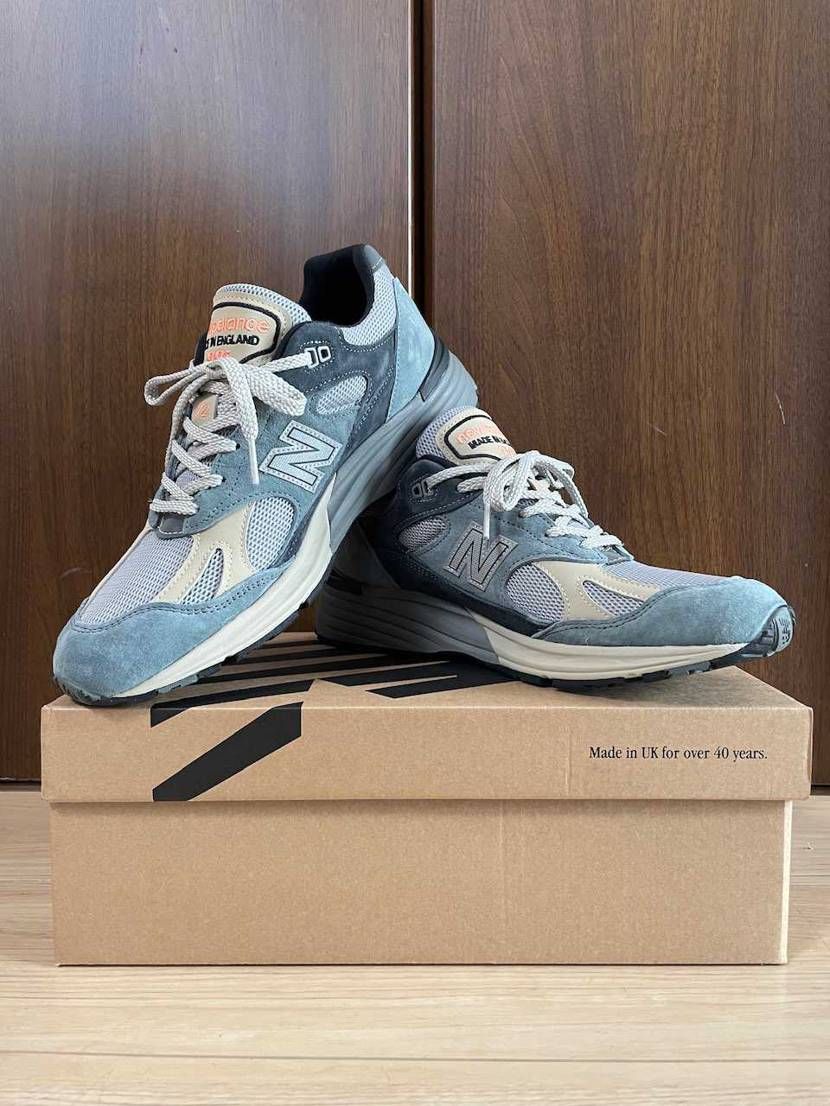 New Balance 991V2 "Blue Silver"
カラー最高です