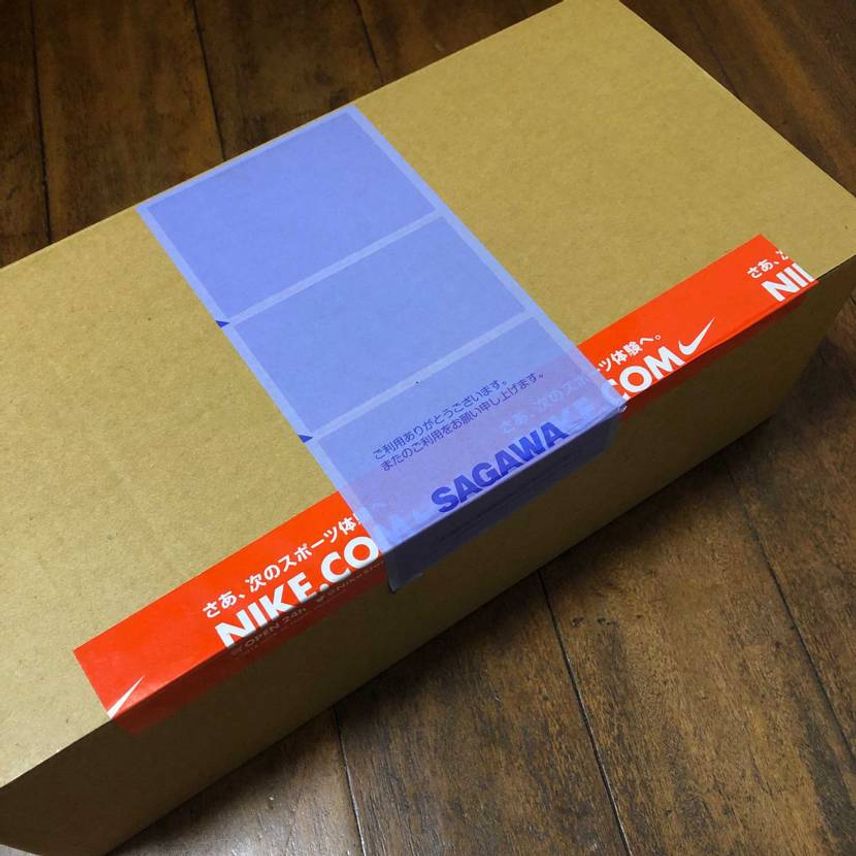 いつもの箱に入ってくる人もいるみたいですけど、自分は伝票直張りでした📦
サイ