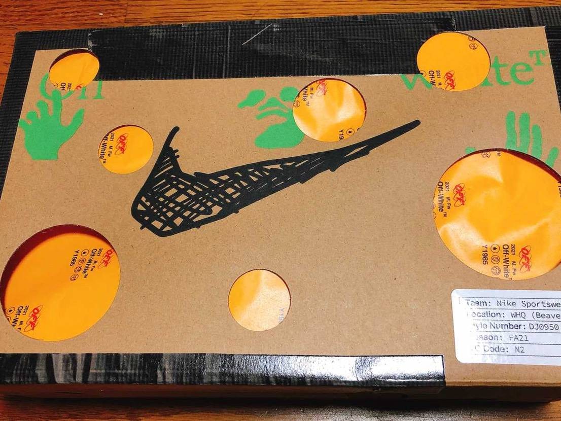 初めての限定アクセスから届いたowダンク！
質感とカッコ良