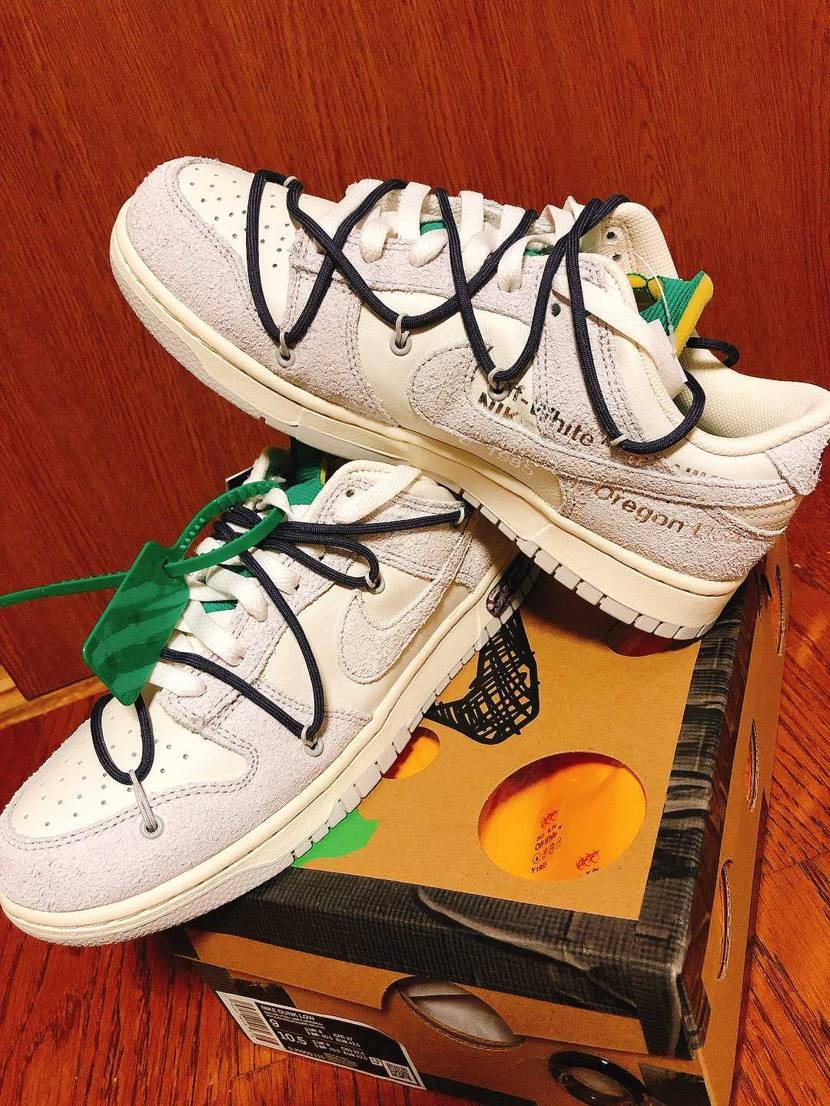 初めての限定アクセスから届いたowダンク！
質感とカッコ良