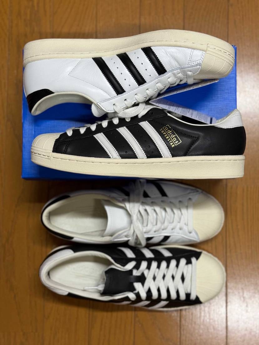 久しぶりにスーパースターを買う→かっこいいし履き心地も作りも