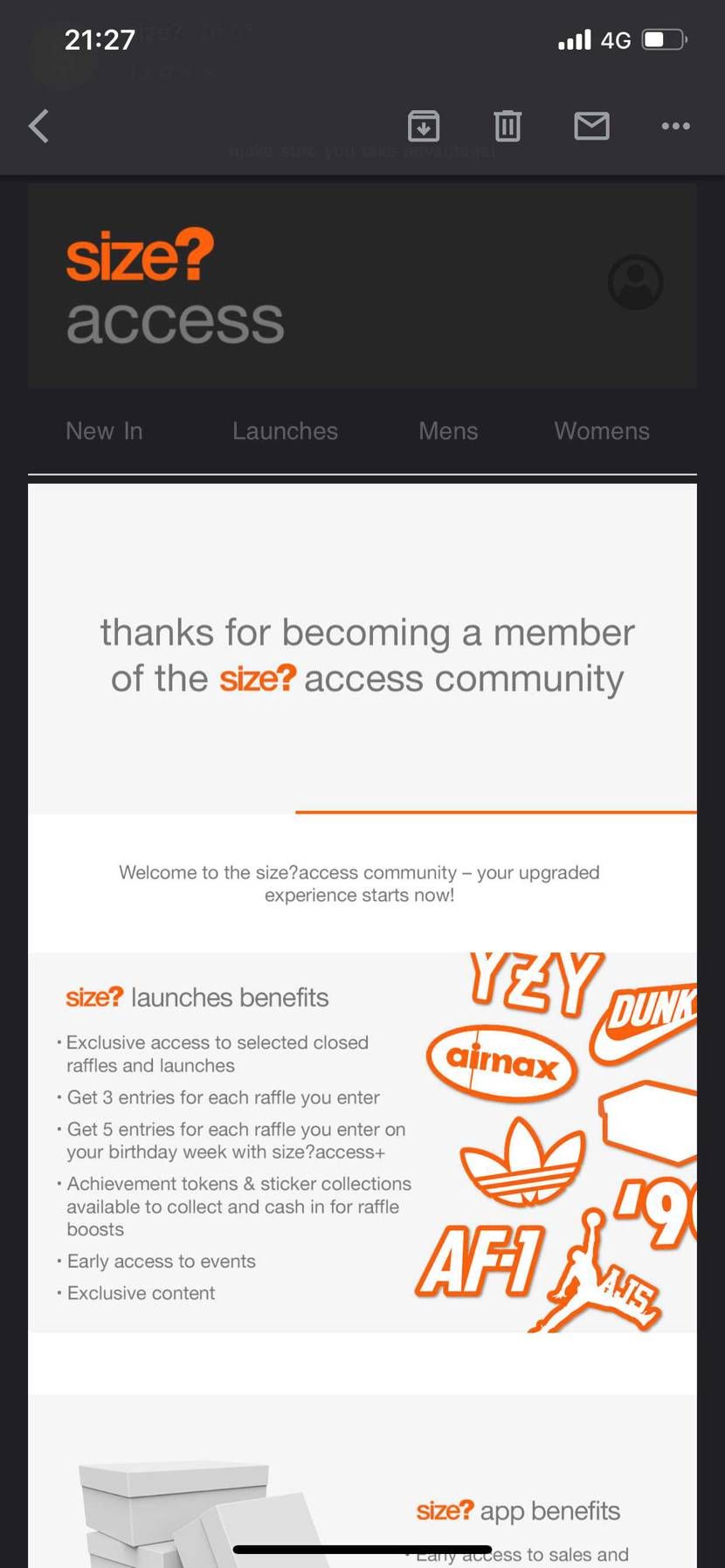 size? accessって無料ですか🤔🤔🤔？？
不安になってきちゃいました😂