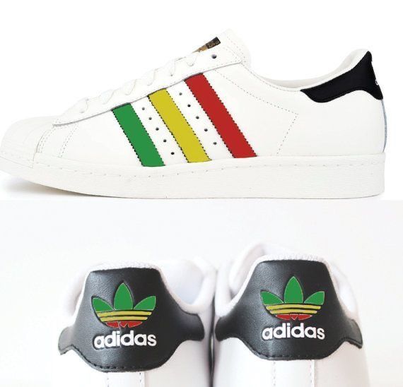 ラスタカラーのシューズを探しています。メーカーはNIKE、ｱﾃﾞﾀﾞｽ、 New