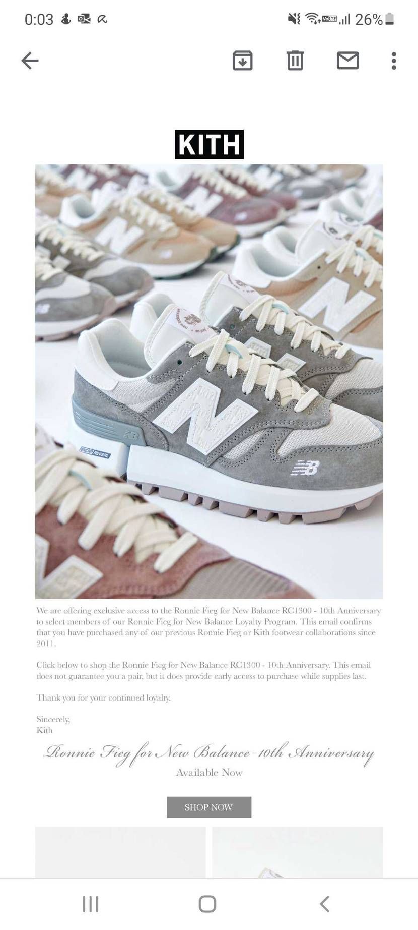 loyalty program来ましたね!!
#kith
#rc1300
#ne