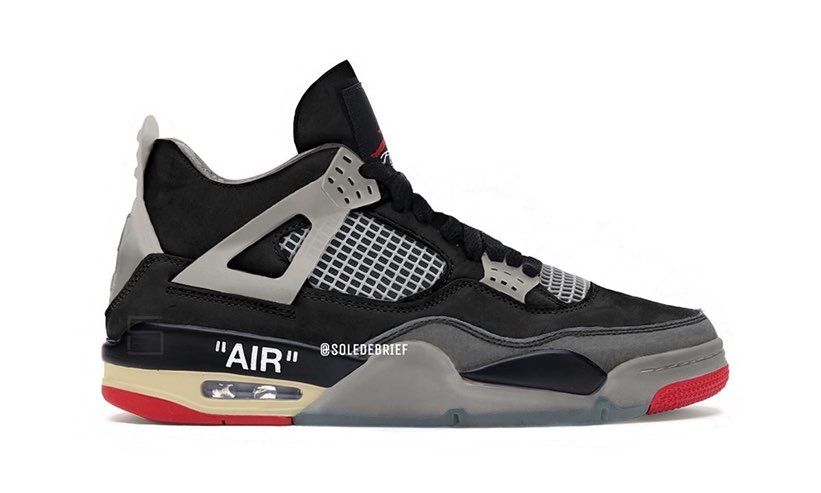 ホンマか？
Off-White AJ4 Bred