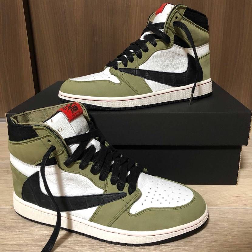 AJ1 “TS” Olive custom by Chase