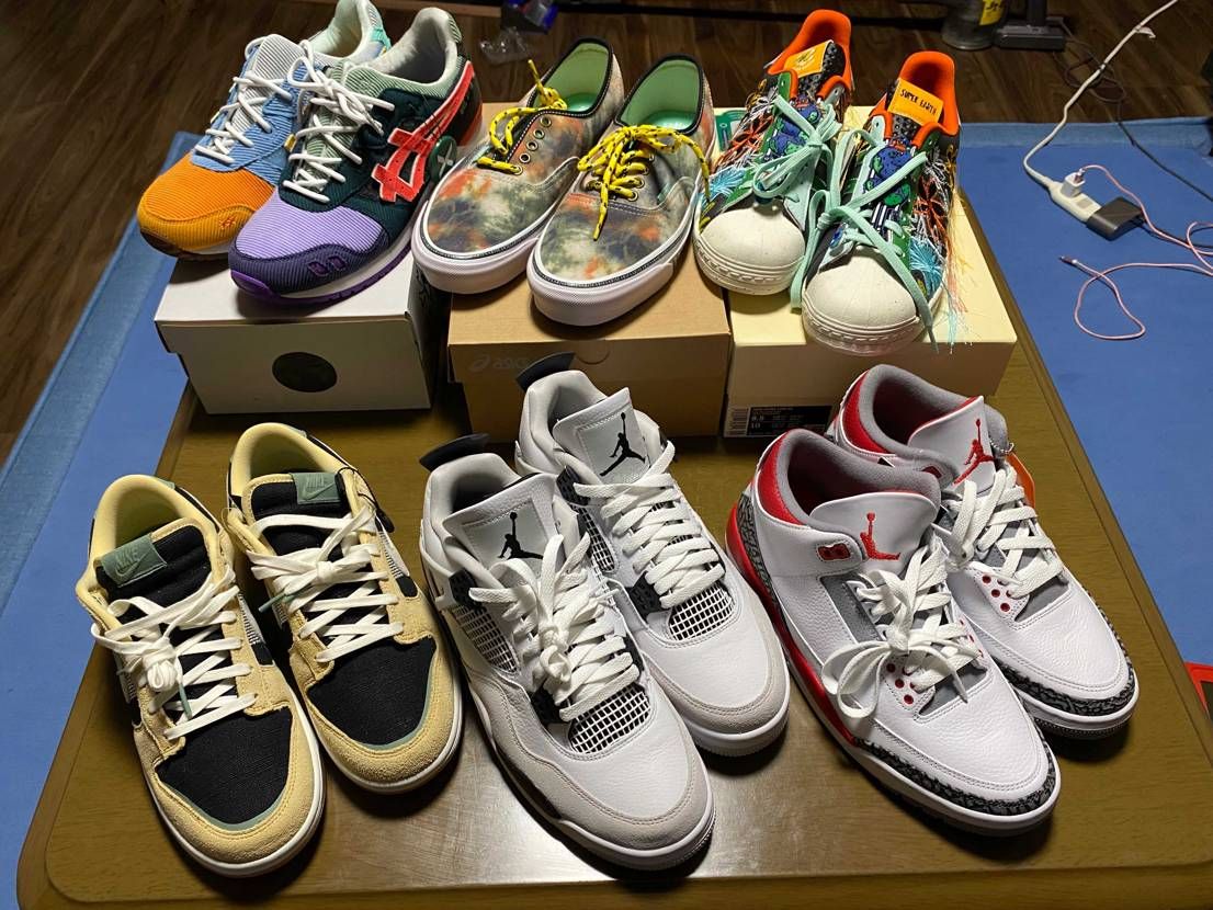 久しぶりの投稿ひゃっはー😂
制限されてる間も相変わらずスニーカー買ってました👟