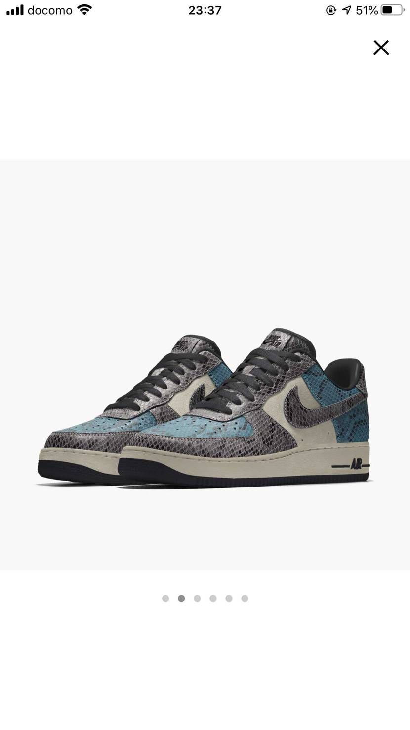 NIKE BY YOUでカスタムしている時が妄想出来て1番楽