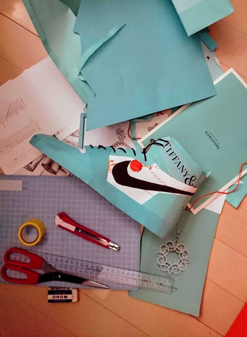 AirJordan1 high OG Tiffany shopper&catal