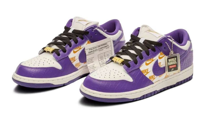 2021年、Supreme Nike SB Dunk Low サンプル:)
S