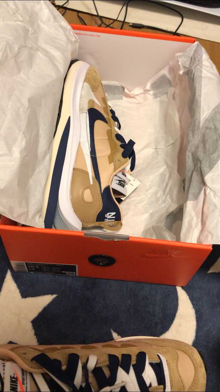 10月15日　先程　中古でヴェイパーワッフル　セサミ　28.5cm 購入者の方へ