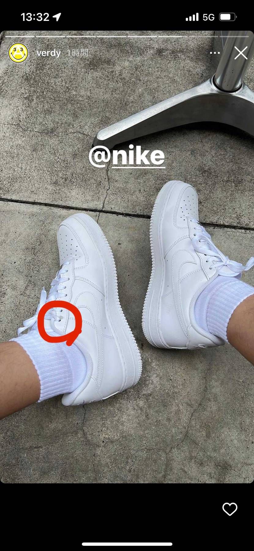 verdyもNIKEクオリティ気にせず履いてるんだから、みんなも気にせず履こう…