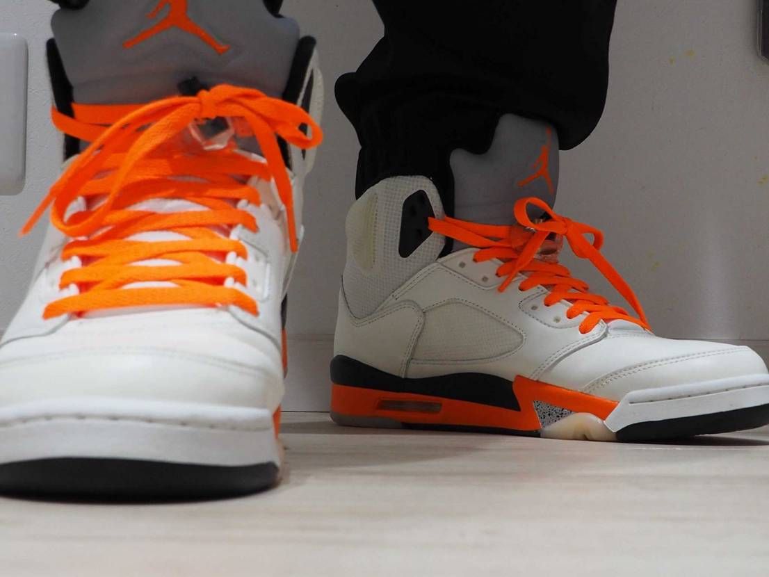 え?これシャタバだったの?
と一瞬驚いたAJ5オレンジブレイズ🍊
公式には