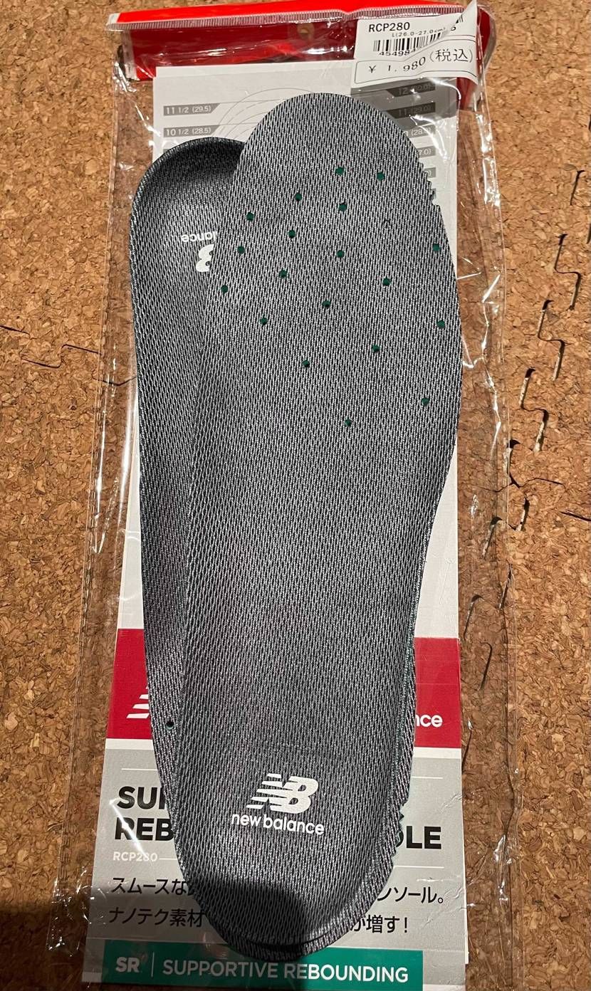 立ち仕事で足の限界を感じたので、ここでオススメしていた方がいたのでrcp280を