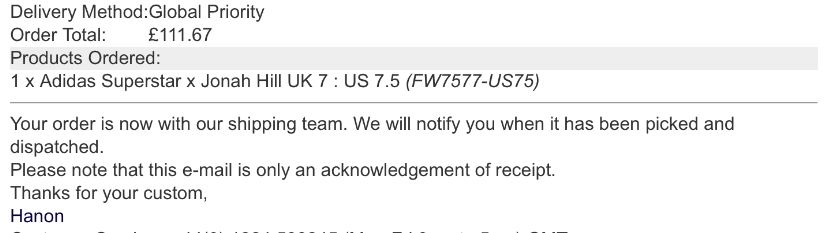 国内販売、忘れてたけど、海外で当たってました。
よかった！