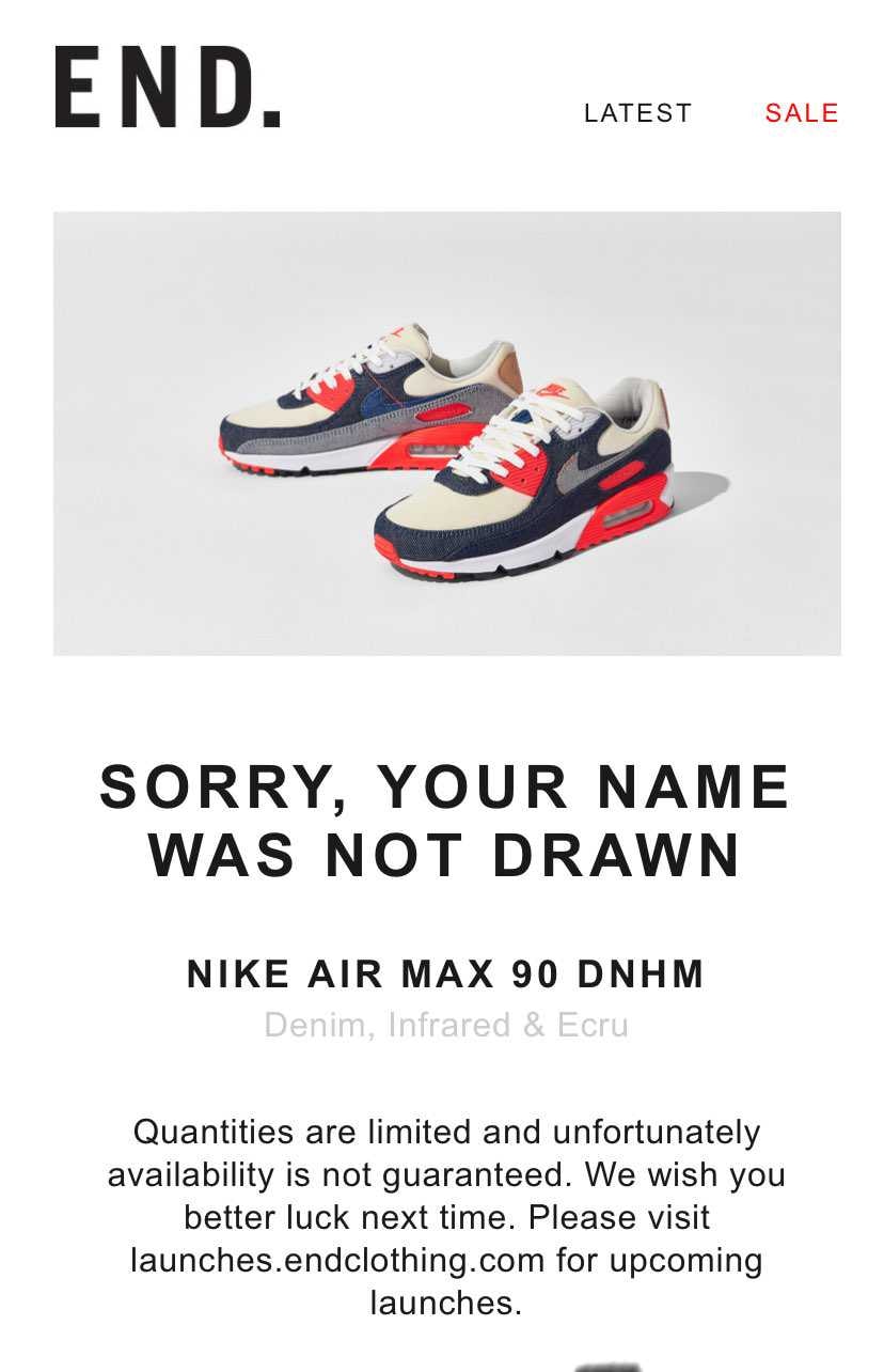 デンハムはハズレで、アディダスのLEGOは2つ当たってしまい