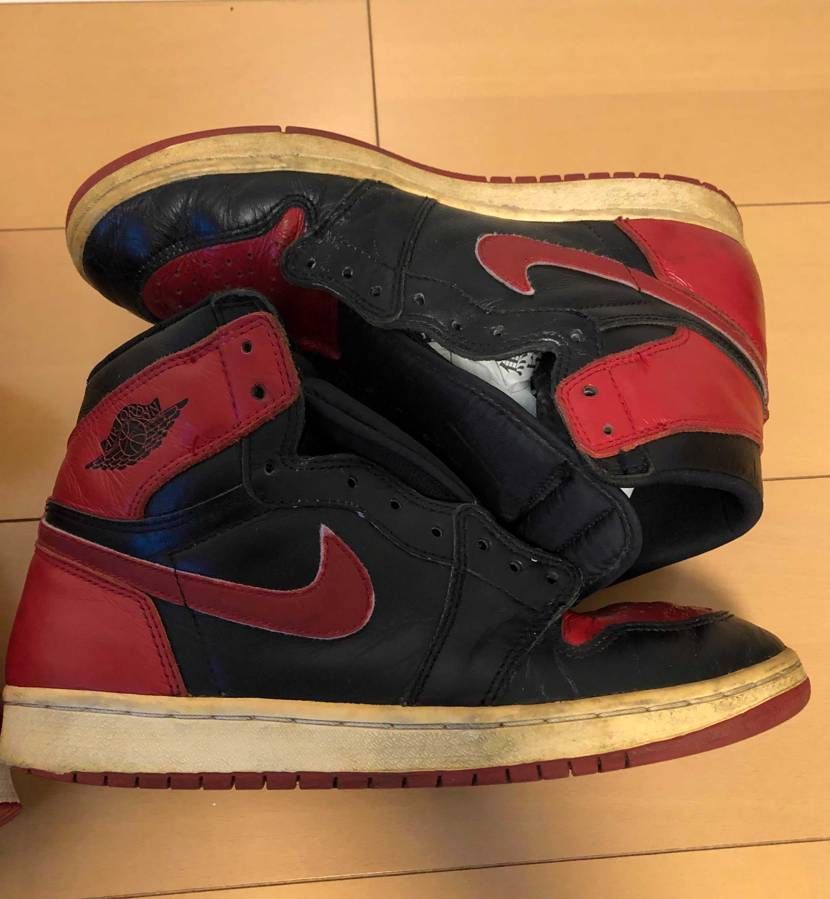 '94 AJ1BRED &CHICAGO
ビフォーアフター
実家から出土しリ