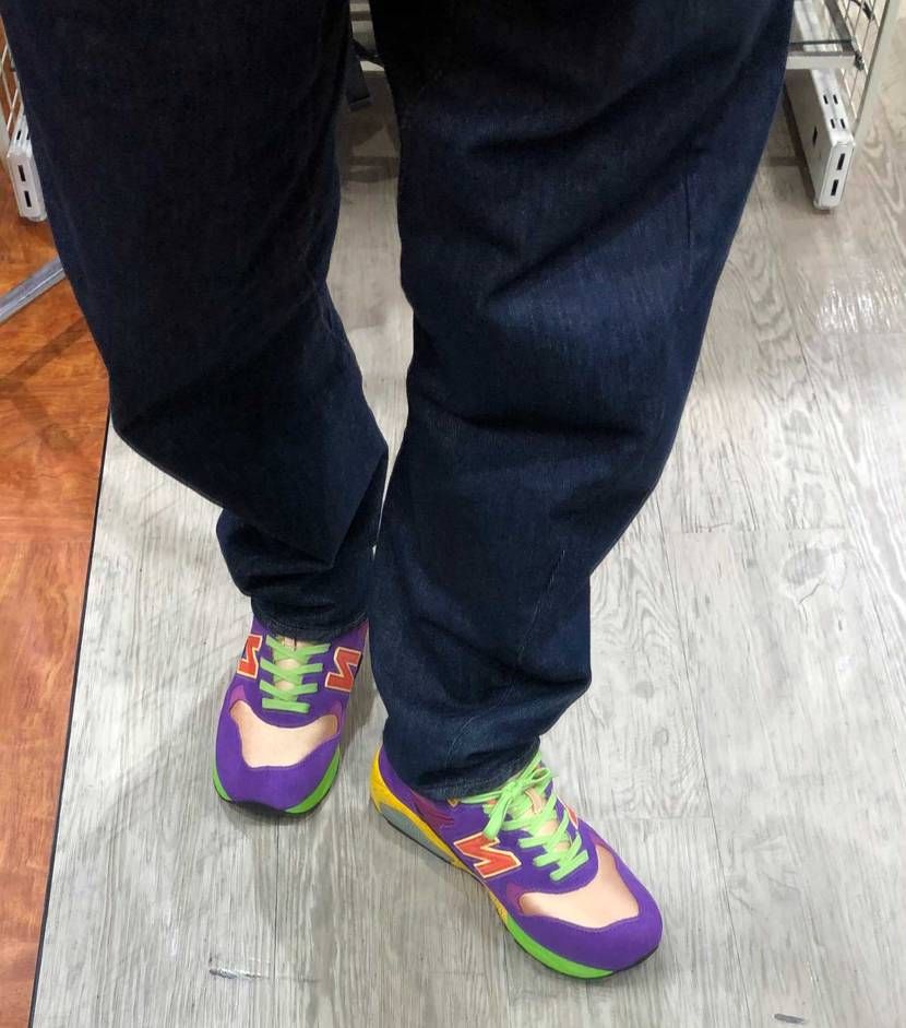 昨日、まあまあの天気だったので履いてみました。