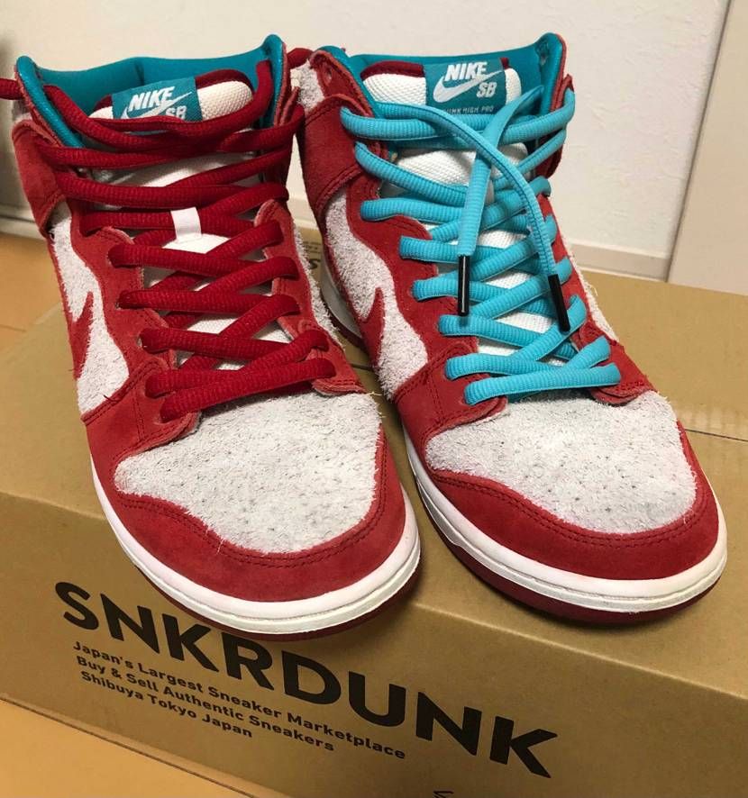 最近のお気に入りのダンクHi Dr.スース
元々ネバダカラーに近く毛足の長いス