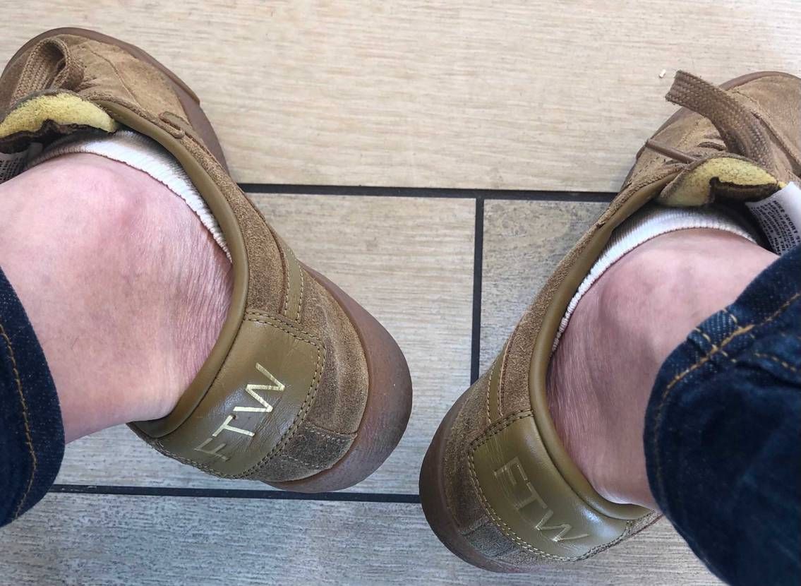 今日の足元はsbBLAZER LOW GT "SUPREME