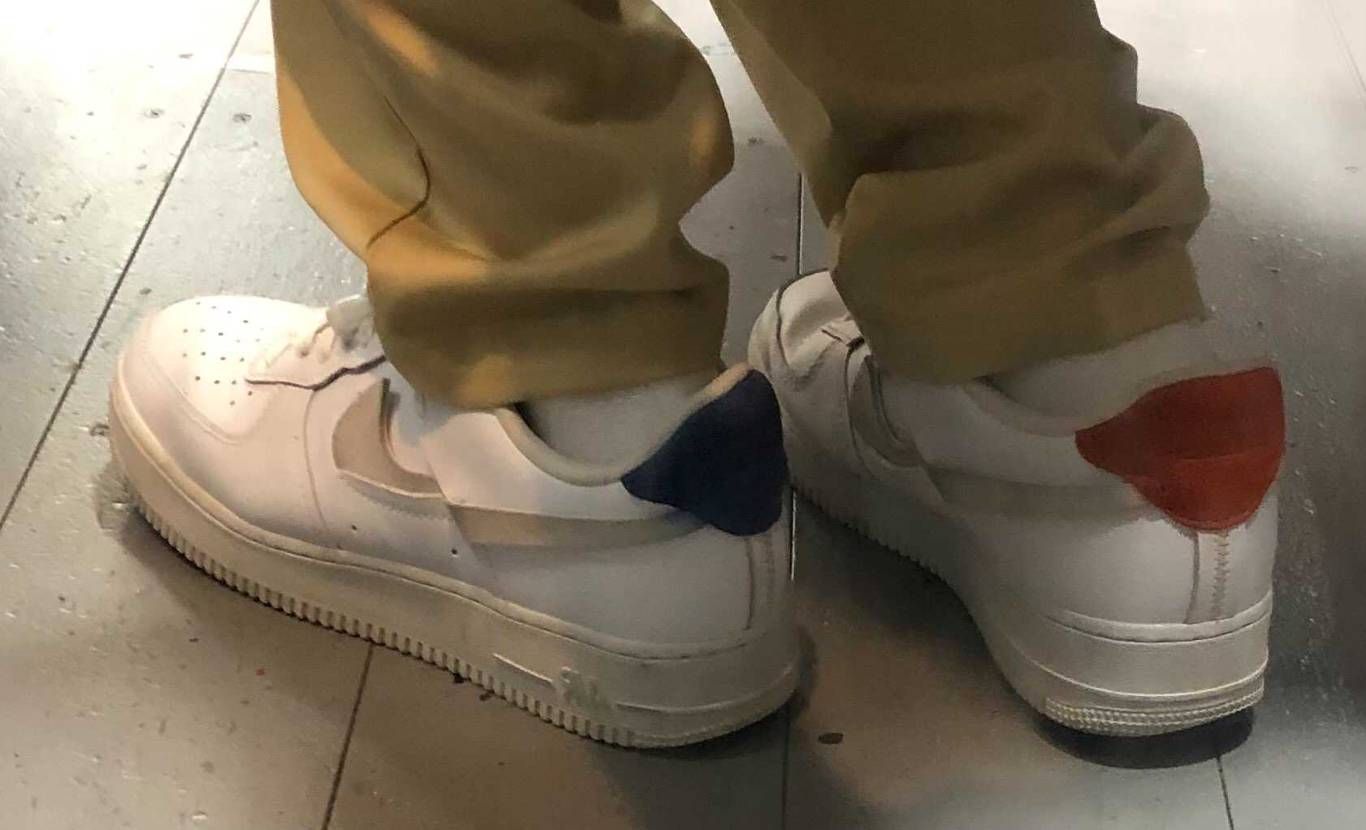 今日の足元はウィメンズのAF1lowヴァンダライズ。