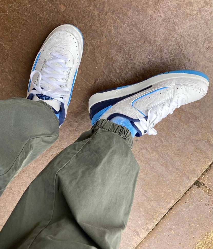 本日の足元。AJ2lowノース。
実はジョーダンの中で１を殿堂入りとすると2の