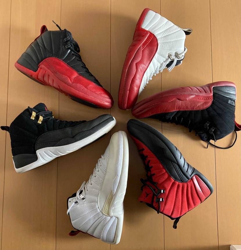 AIRJORDAN 12 揃って来ました。
後はドーレンベッカーで打ち止めしま