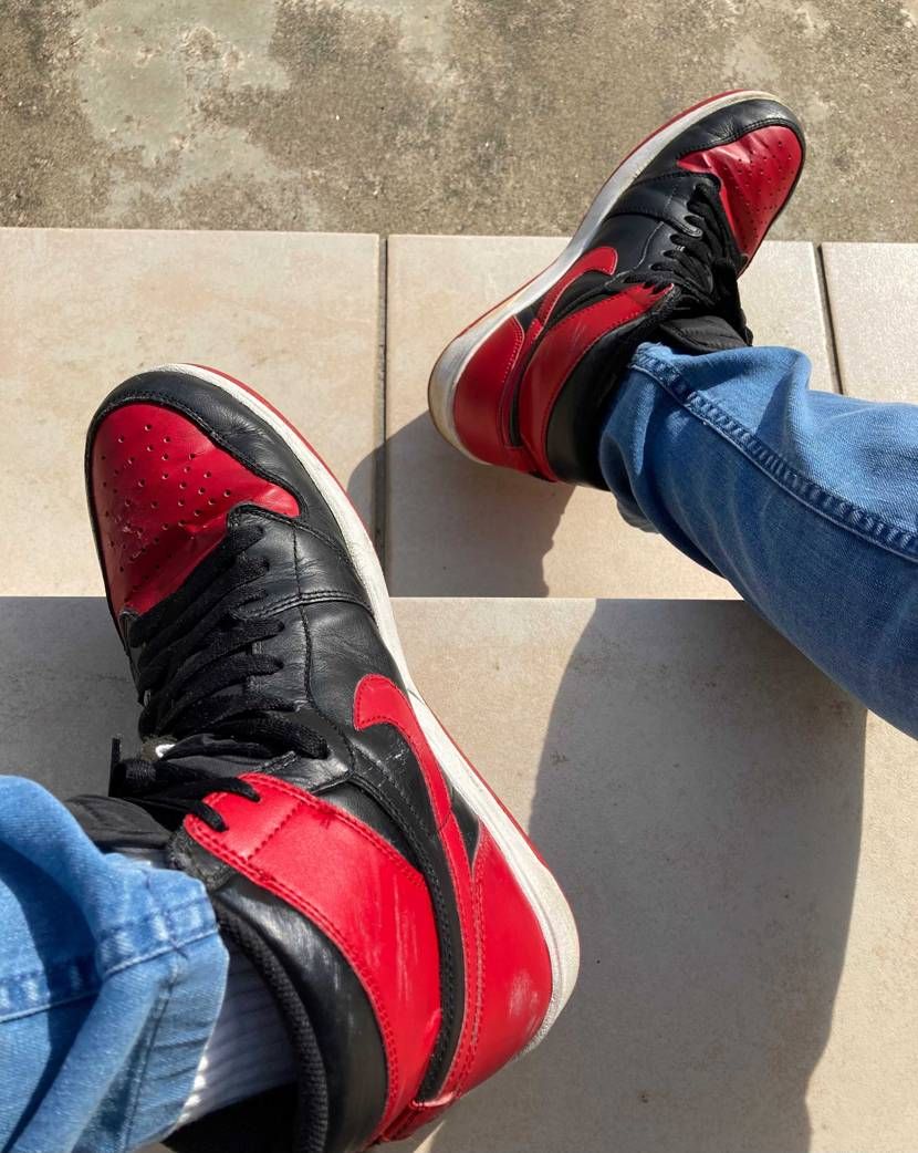 AJ1 1.5 ハイザリターン。
ソールスワップ前の最後に。