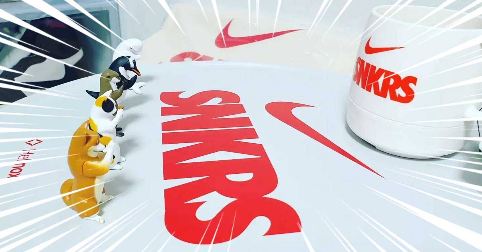 SNKRS様、ミイラダンクお願いします🙏