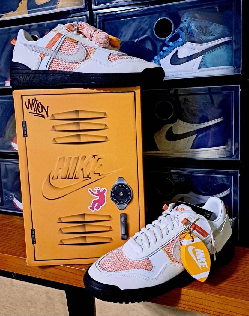 NIKE様から無事、届きました😂
気になってたサイズ感もジャストハーフ上げで