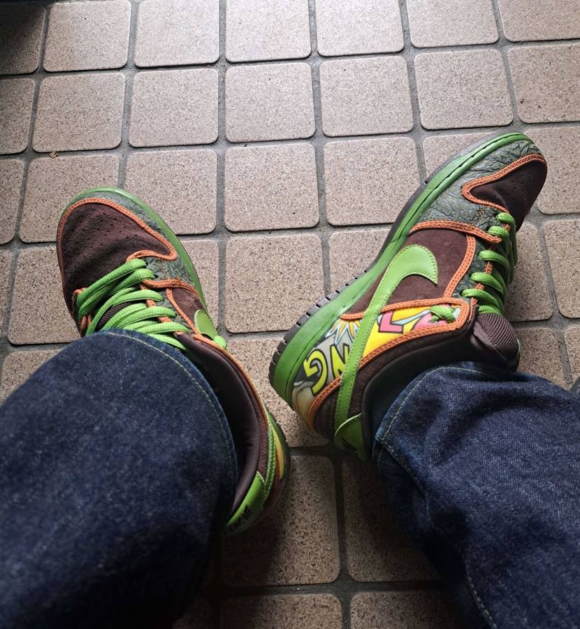 すっかり雪も解けたので久しぶりのSBダンク😊

シンプルになりがちな冬の服装