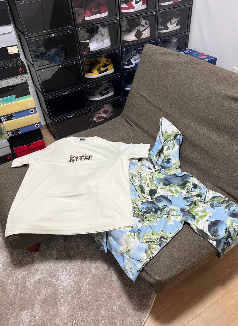 KITHのマンプロで買ったフーディーとSpring2で買ったTシャツが届きました